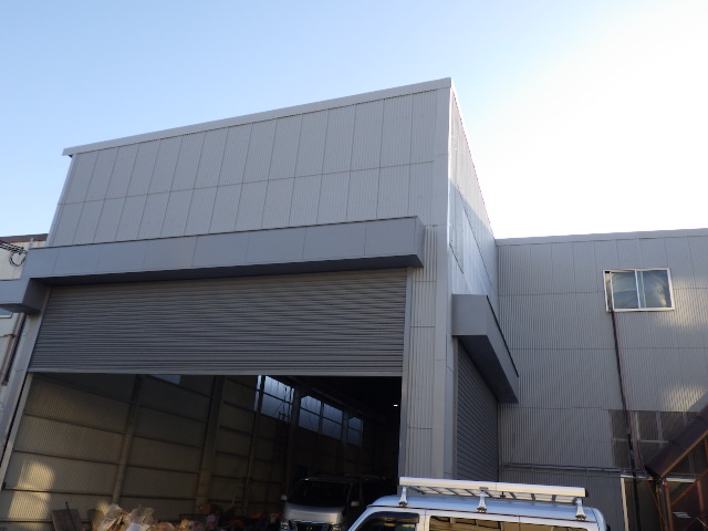 第三工場.工事途中