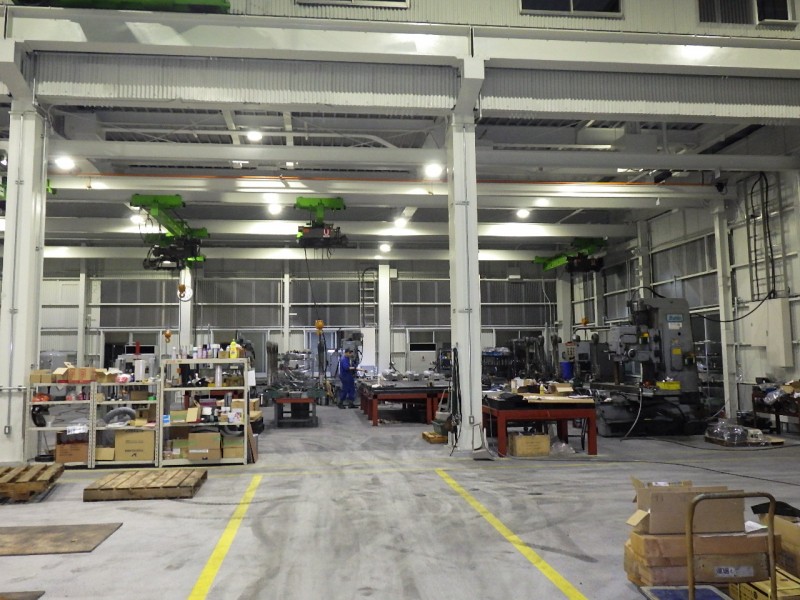 連接棒専用工場稼働 New Factory dedicated to connecing rods noe in operation.